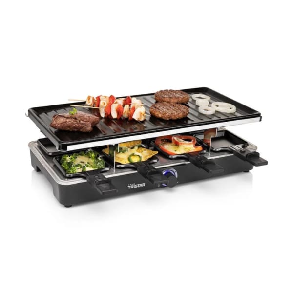 Appareil à Raclette 3 en 1 Tristar 1400W Noir (RA 2722) Appareil à Raclette 3 en 1 Tristar 1400W Noir (RA 2722)